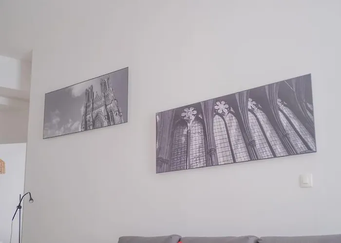 L'ange Au Sourire - Cathedrale - 3 Lägenhet Reims